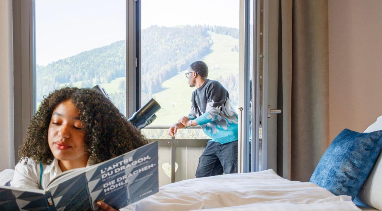 Boutique Hotel Corbetta - Spa 60M2 - La Montagne A 5 Minutes De L'Autoroute A12 Aux Paccots Sur Montreux - Nouveau Loft Familial - Profitez Du Lac Leman Et Des Montagnes En Meme Temps Les Paccots エクステリア 写真