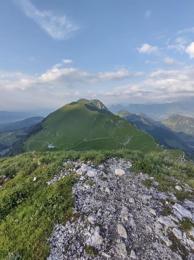 Boutique Hotel Corbetta - Spa 60M2 - La Montagne A 5 Minutes De L'Autoroute A12 Aux Paccots Sur Montreux - Nouveau Loft Familial - Profitez Du Lac Leman Et Des Montagnes En Meme Temps Les Paccots エクステリア 写真